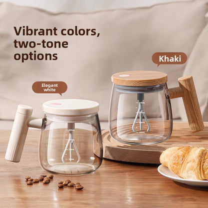 Self-Stirring Electric Coffee Mug – Automatic Mixing Cup (USB Rechargeable, No Spoon Needed)
