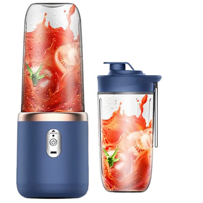 Portable USB Rechargeable Smoothie Blender – Personal Travel Juicer Bottle for Protein Shakes & Smoothies