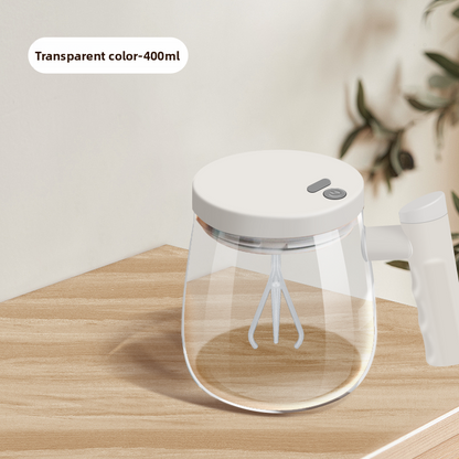 Self-Stirring Electric Coffee Mug – Automatic Mixing Cup (USB Rechargeable, No Spoon Needed)