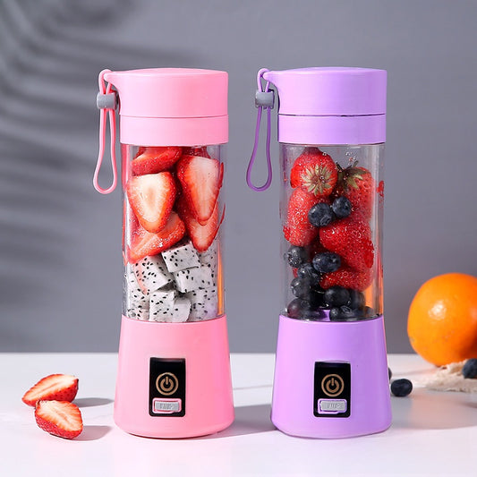 Portable USB Rechargeable Blender Cup – Personal Smoothie & Protein Shake Maker for Travel, Gym, Office & Healthy On-the-Go Drinks