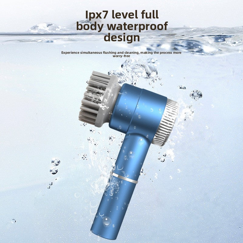 Electric Spin Cleaning Brush™ – Cordless Power Scrubber for Bathroom, Kitchen & Tile (Multi-Head + Rechargeable)