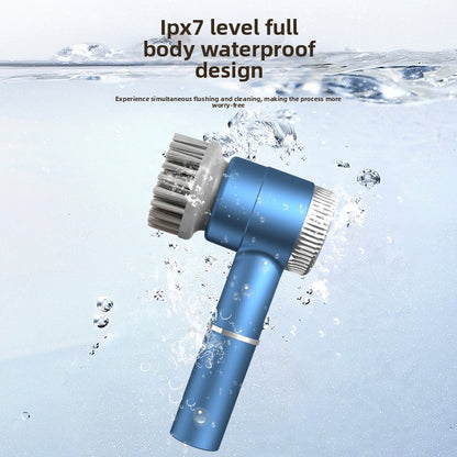 Electric Spin Cleaning Brush™ – Cordless Power Scrubber for Bathroom, Kitchen & Tile (Multi-Head + Rechargeable)