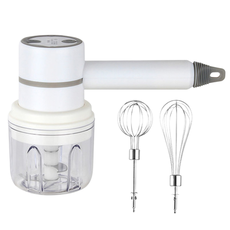 3-in-1 Multifunctional USB Electric Mixer & Cleaner – Whisk, Blend & Scrub in Seconds (Rechargeable & Portable)