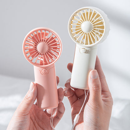 Portable Rechargeable Personal Cooling Fan – Powerful USB Mini Fan for Travel, Office & Outdoor