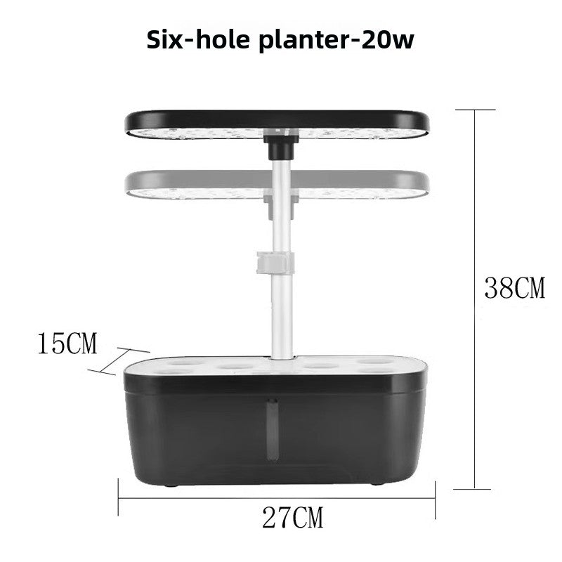 Indoor Hydroponic Plant Growing System (3 Pods / 6 Pods / 12 Pods) – Grow Fresh Herbs & Vegetables All Year 🌱