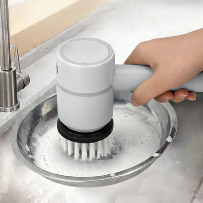 3-in-1 Multifunctional USB Electric Mixer & Cleaner – Whisk, Blend & Scrub in Seconds (Rechargeable & Portable)